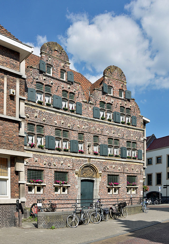 Venlo (Provinz Limburg) - altes Backsteinhaus in der Innenstadt - 27.08.2013