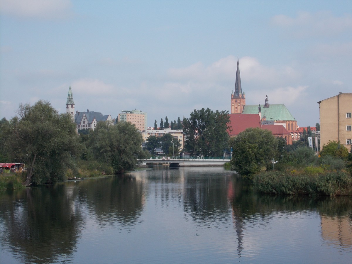 Verbindungskanal,am 16.August 2015,in Szczecin.