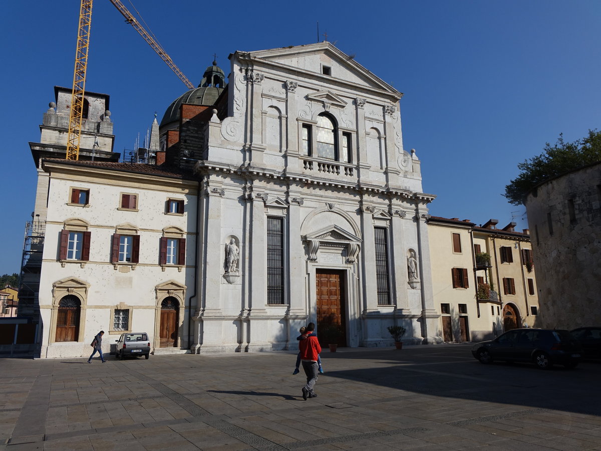 Verona, San Giorgio Maggiore in Braida, erbaut im 15. jahrhundert (07.10.2016)