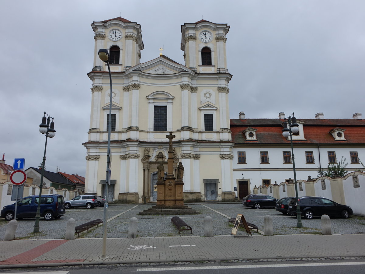 Veseli nad Moravou / Wessely an der March, Schutzengelkirche, erbaut bis 1764 (04.08.2020)