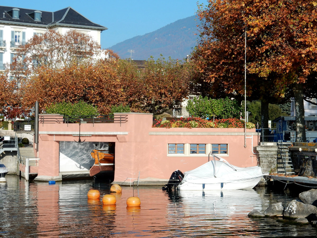 Vevey, Bootshaus Socit Internationale de Sauvetage du Lman (SISL), section Vevey Vtran - 02.11.2015