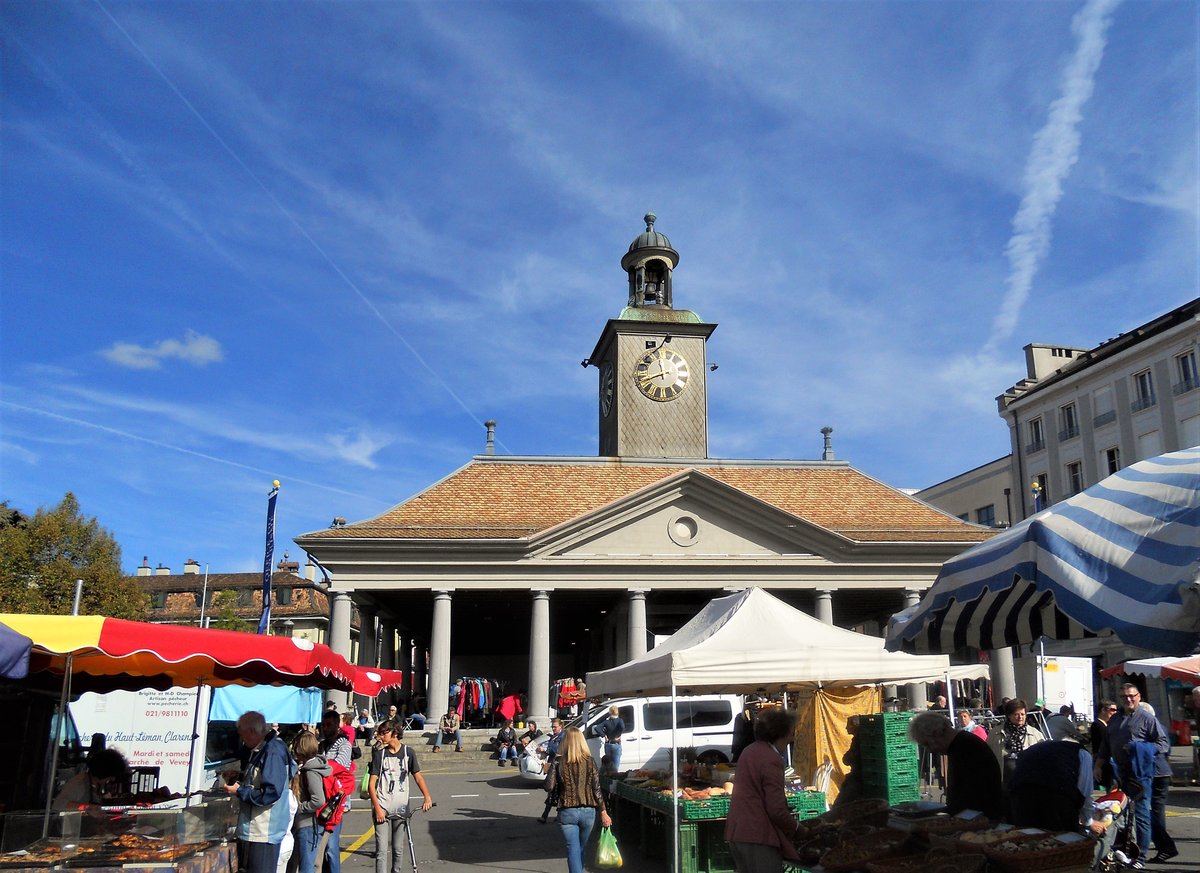 Vevey, Place du March (Marktplatz) - 14.10.2014