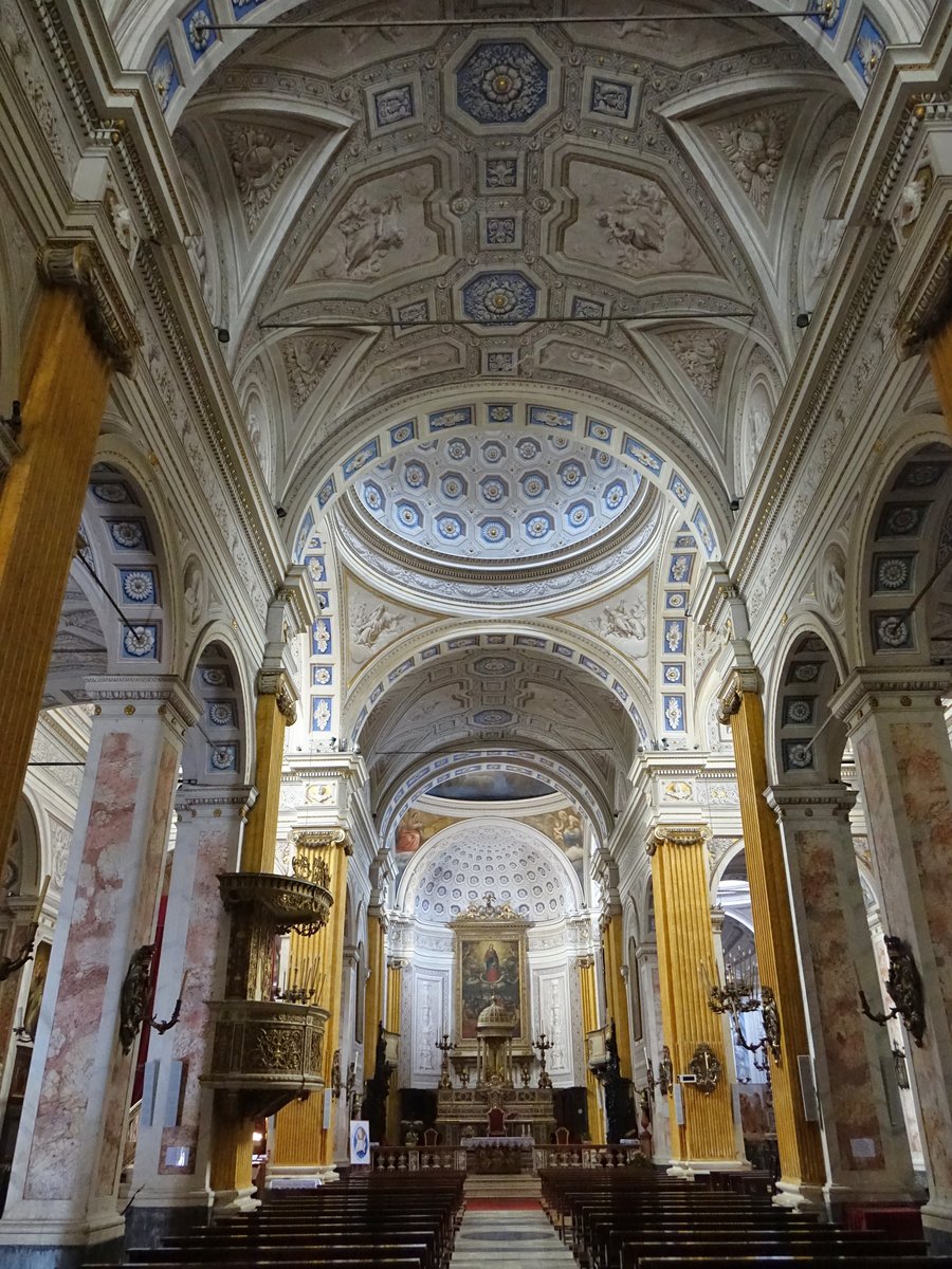 Viadana, Innenraum der Kirche St. Maria Assunta (10.10.2016)