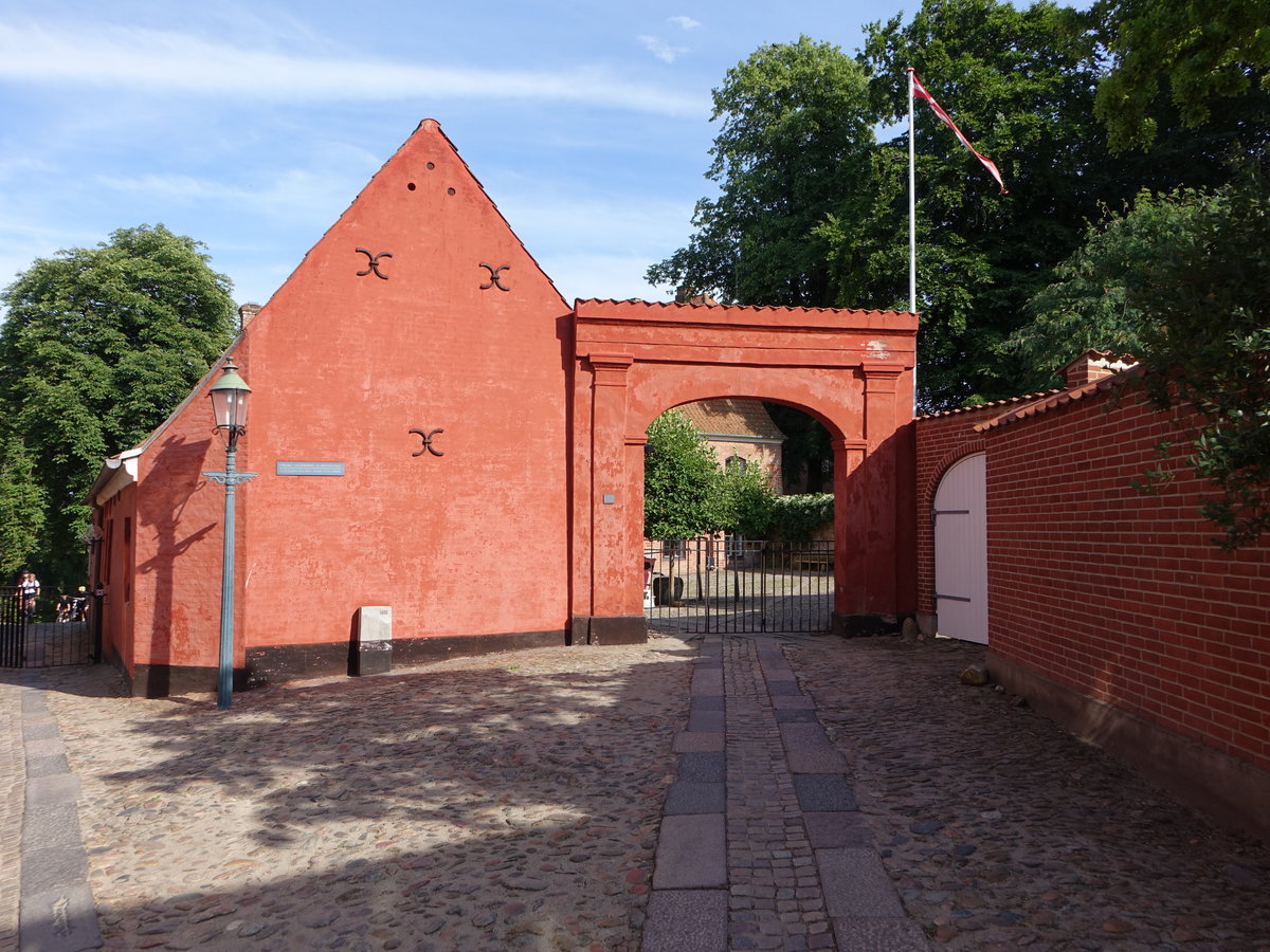 Viborg, Grbrdre Klosterkirke, erbaut 1232 in der Sanct Morgens Gade (08.06.2018)