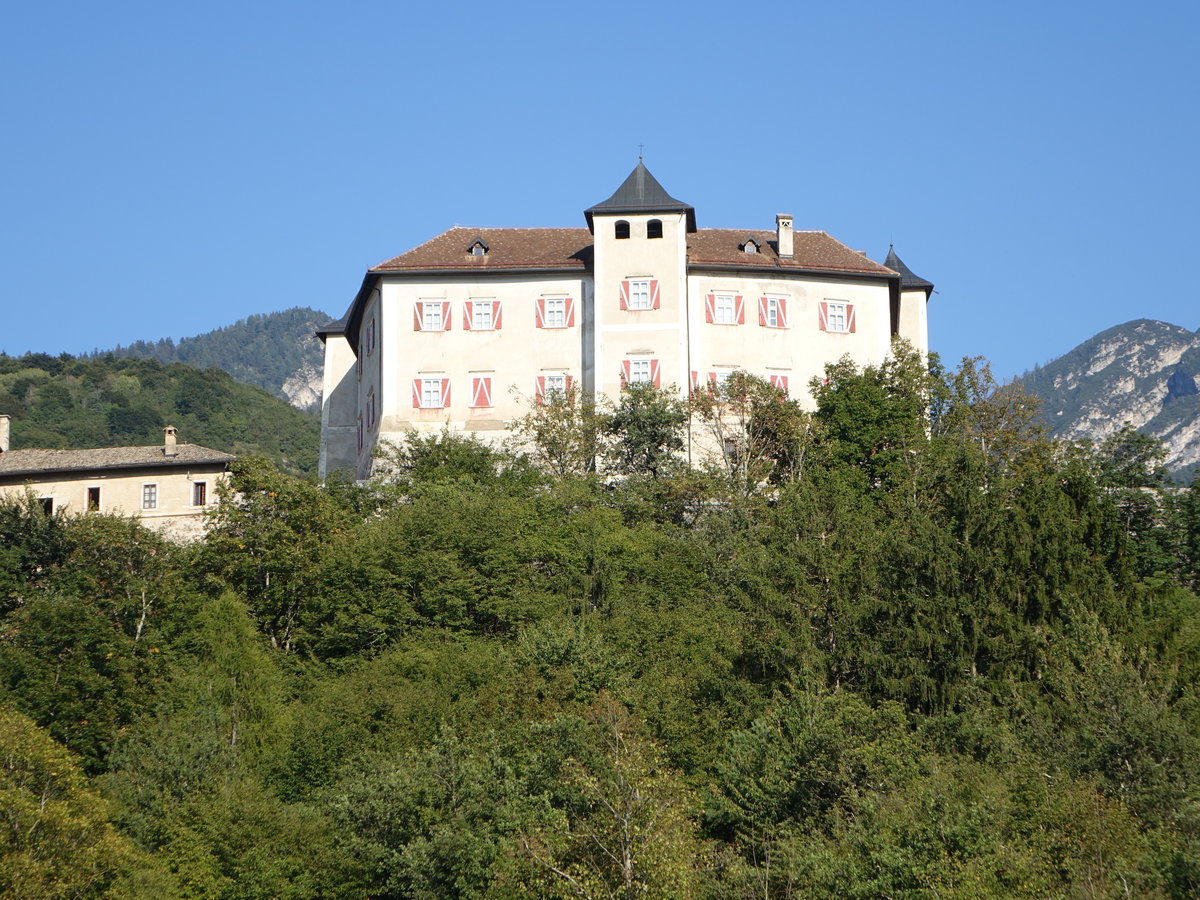 Vigo di Ton, Castell Thun, erbaut im 13. Jahrhundert (15.09.2019)