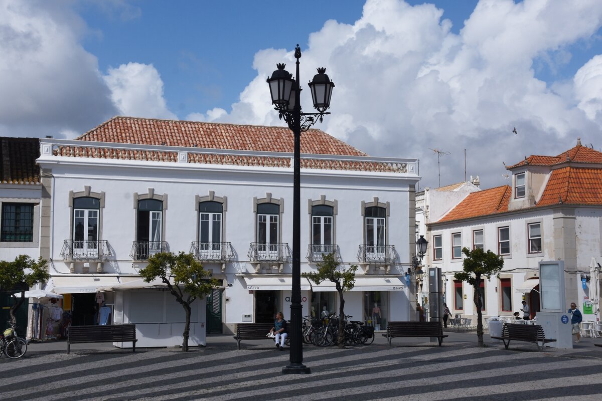 VILA REAL DE SANTO ANTNIO, 22.03.2022, auf der Praa Marqus de Pombal