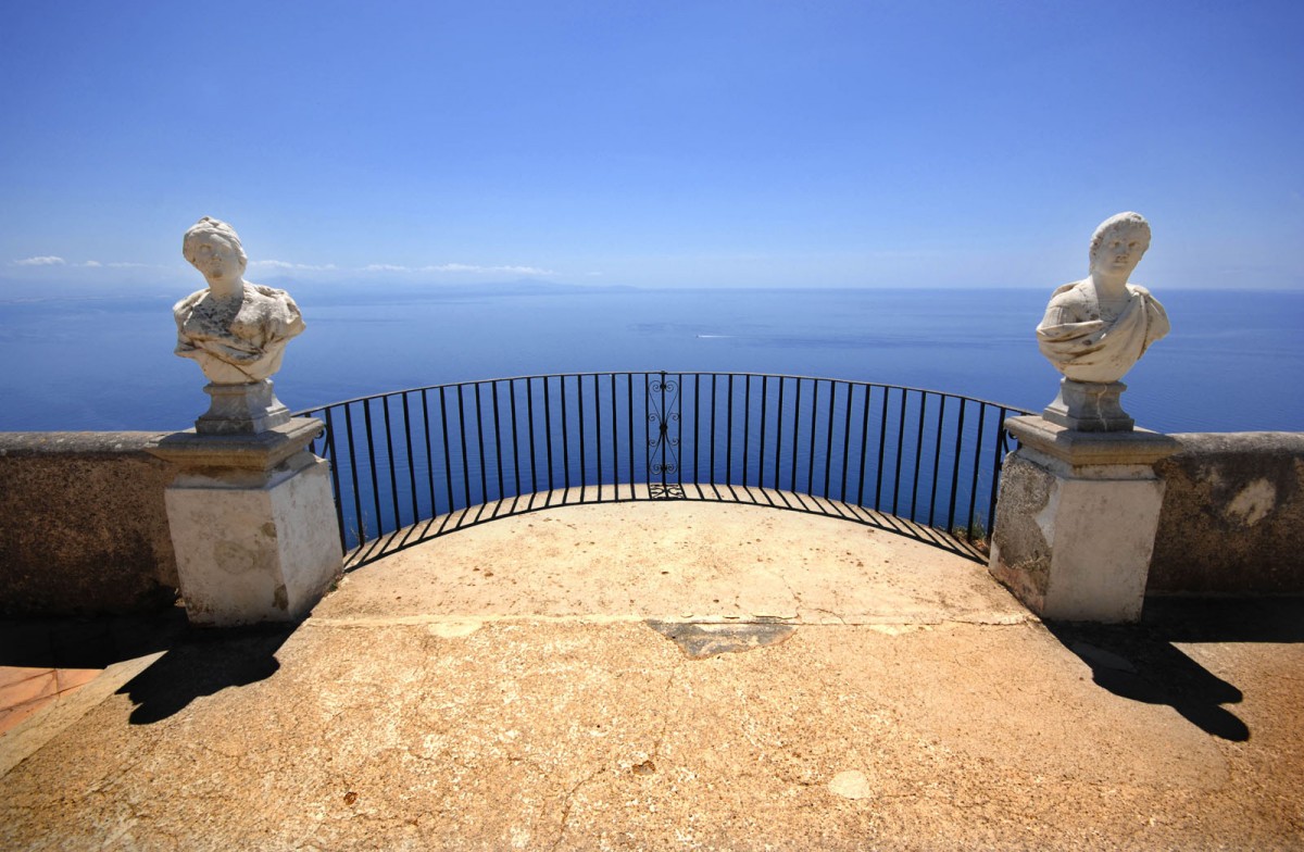 Villa Cimbrone in Ravello. Aufnahmedatum: 27. Juli 2011.