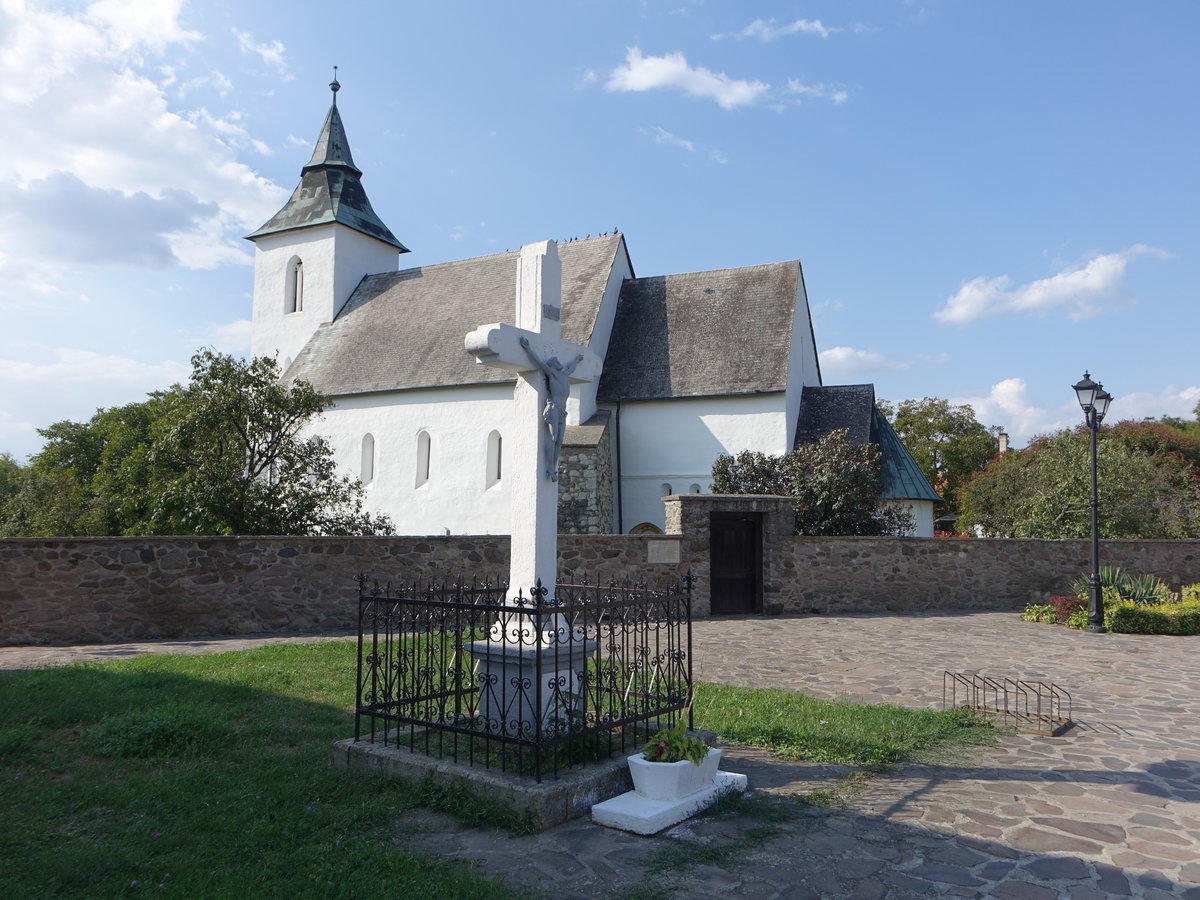 Vizsoly, gotische reformierte Kirche, erbaut im 14. Jahrhundert (06.09.2018)