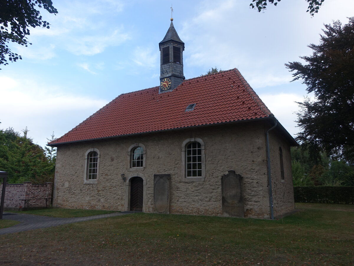 V�lkenrode, evangelische Dorfkirche, erbaut 1744 (13.09.2025)