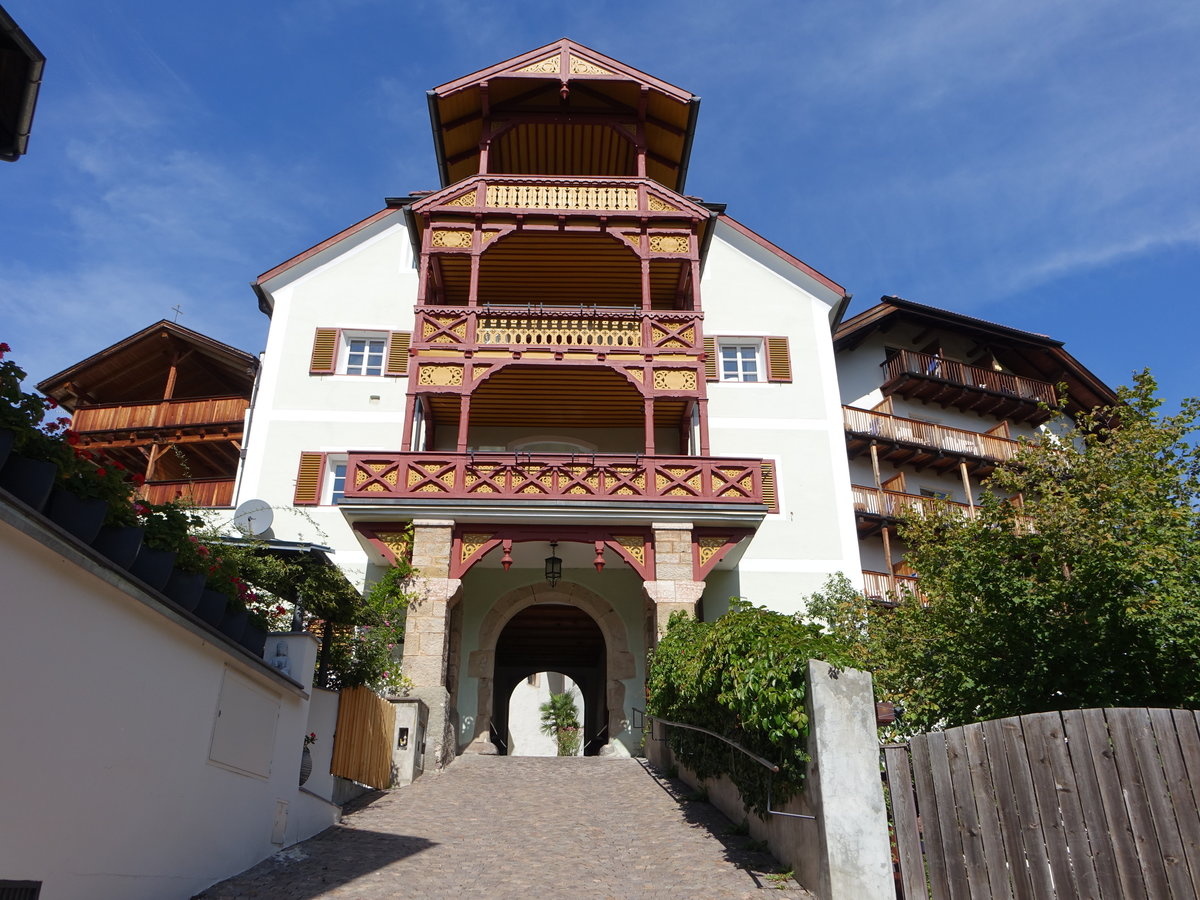 Vls am Schlern, Presler Tor, erbaut im 16. Jahrhundert (14.09.2019)
