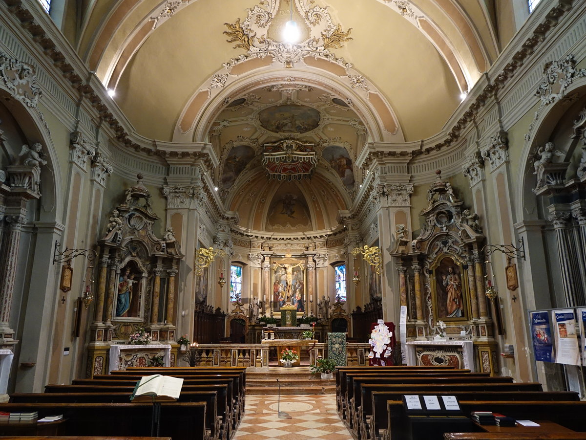 Volano, barocke Altre in der Kirche San Rocco (07.10.2016)