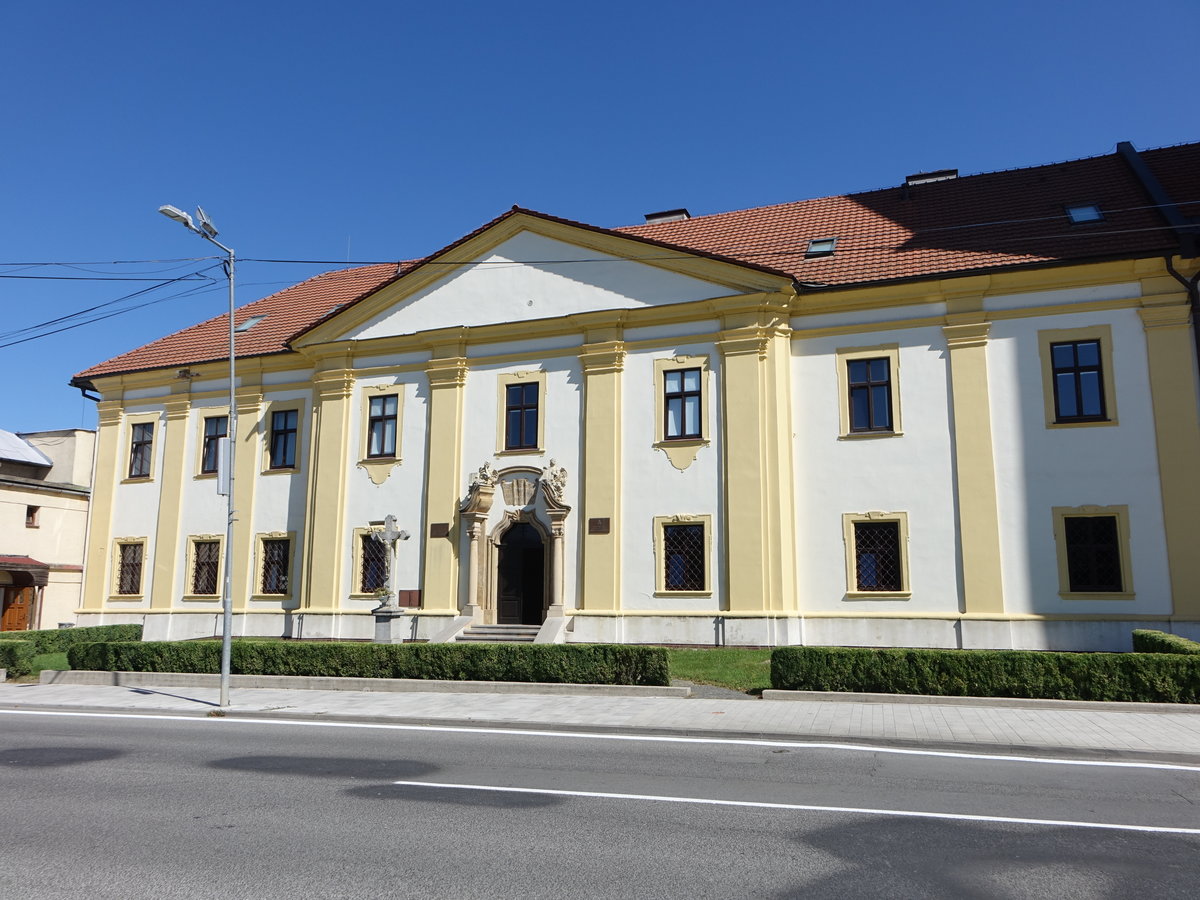 Vranov nad Toplou / Vronau an der Töpl, barockes Pauliner Kloster, erbaut 1718 (31.08.2020)