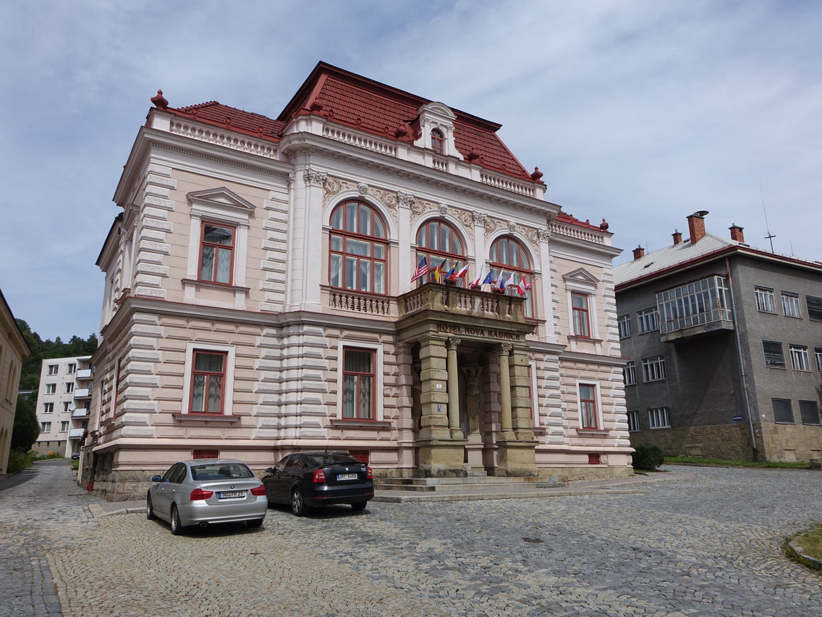 Vsetin / Wsetin, Hotel Nova Radnice am Horni Namesti (02.08.2020)