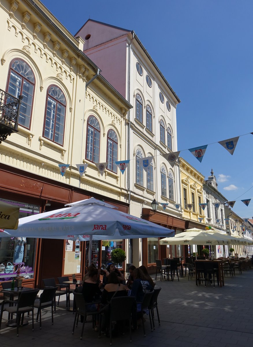 Vukovar, Gebude in der Frankopanska Strae (02.05.2017)