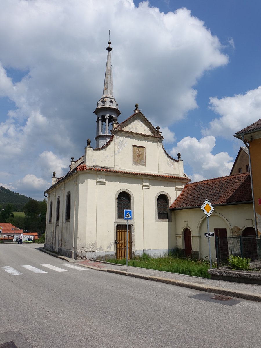 Vyssi Brod/Hohenfurt, St. Josef Kapelle in der Miru Strae (26.05.2019)