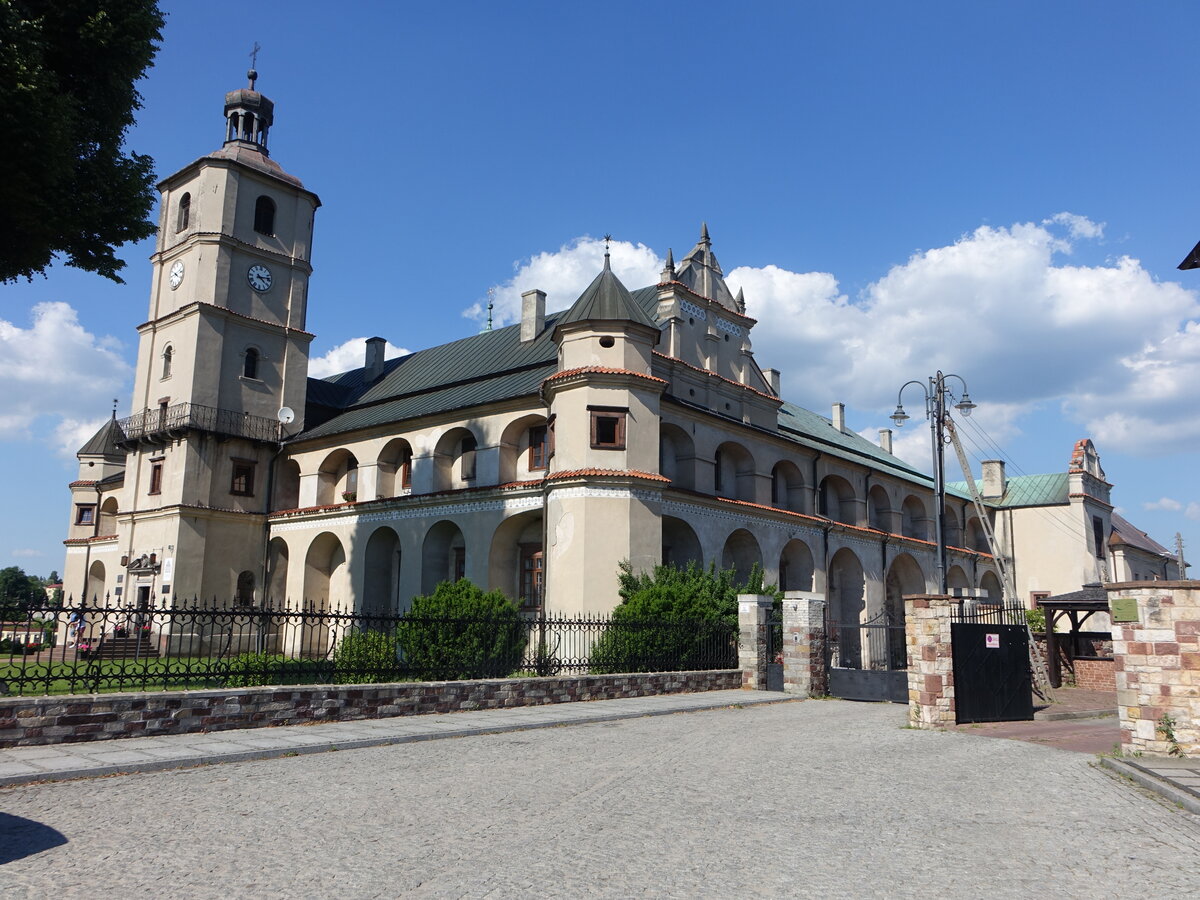 Wachock, Zisterzienserabtei, Palast des Abtes, erbaut im 17. Jahrhundert (18.06.2021)