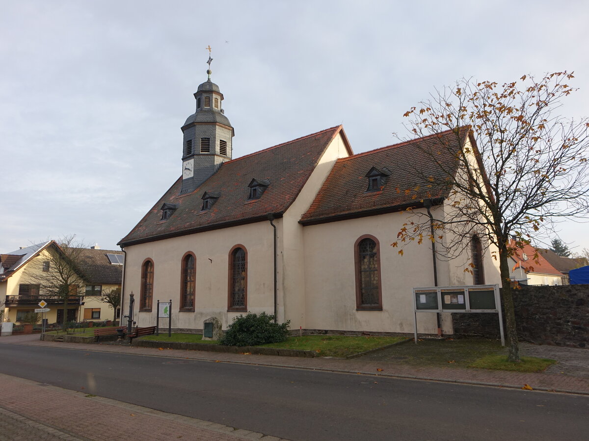Waldensberg, evangelische Kirche, erbaut bis 1739 (30.10.2021)