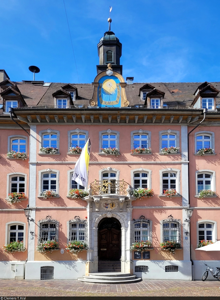 Waldshuter Rathaus in der Kaiserstrae, erbaut 1766.

🕓 30.7.2023 | 17:04 Uhr
