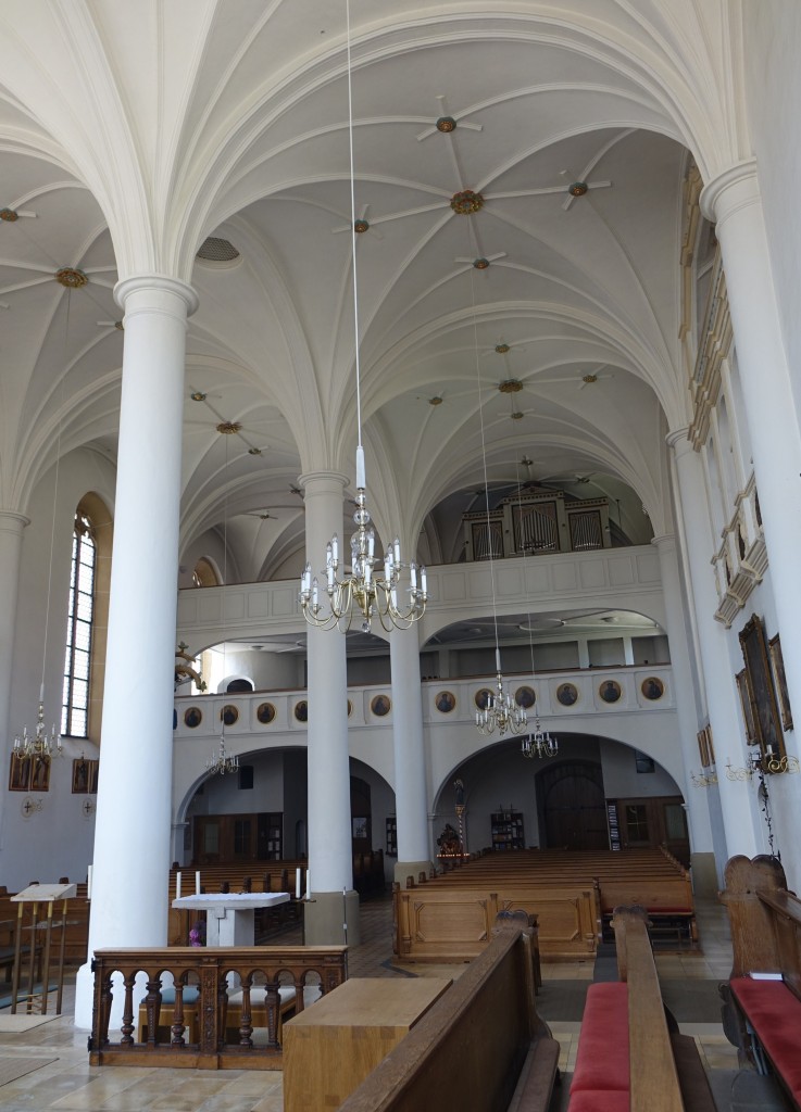 Wallerstein, Innenraum der St. Alban Kirche (07.06.2015)