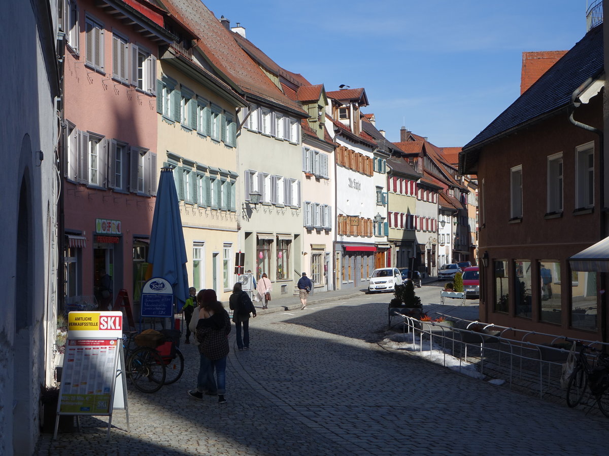 Wangen im Allgu, Huser in der Spitalstrae (20.02.2021)