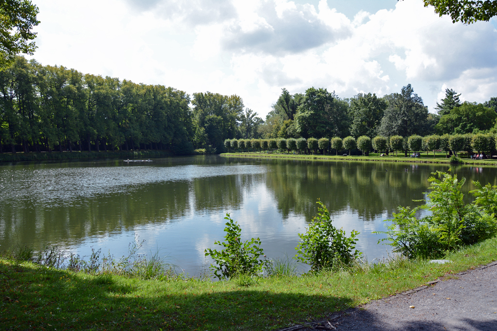 Wasser- und Parkanlage beim Schlo Wickrath - 21.08.2014