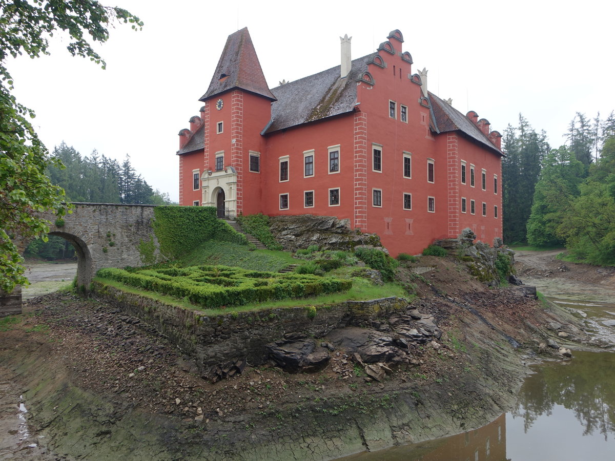 Wasserschlo Červen Lhota, erbaut 1530 durch Jan Kba z Rybňan (28.05.2019)