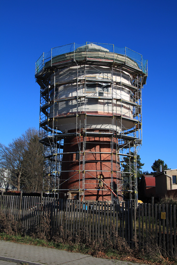 Wasserturm 1 Treuen im November 2015