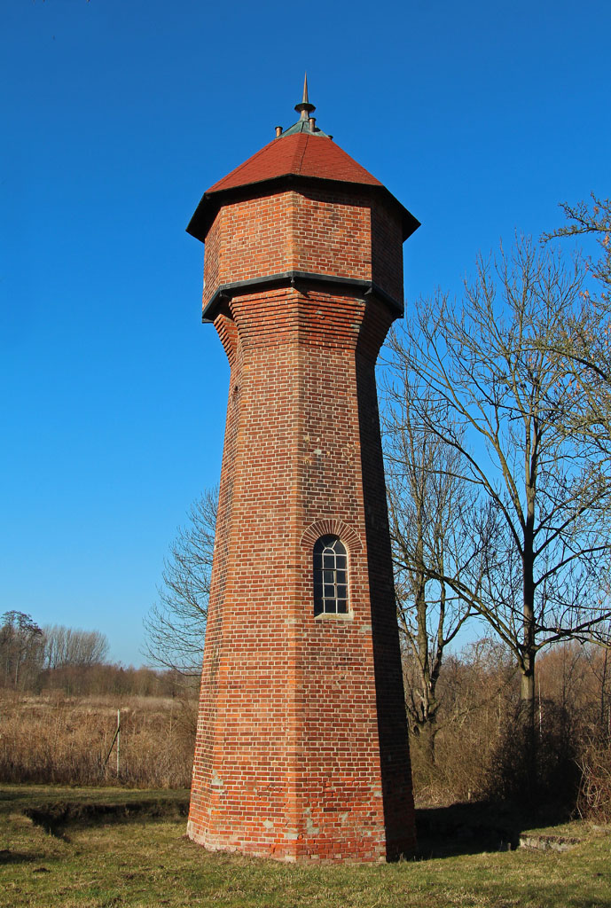 Wasserturm 2 in Rositz im Februar 2014