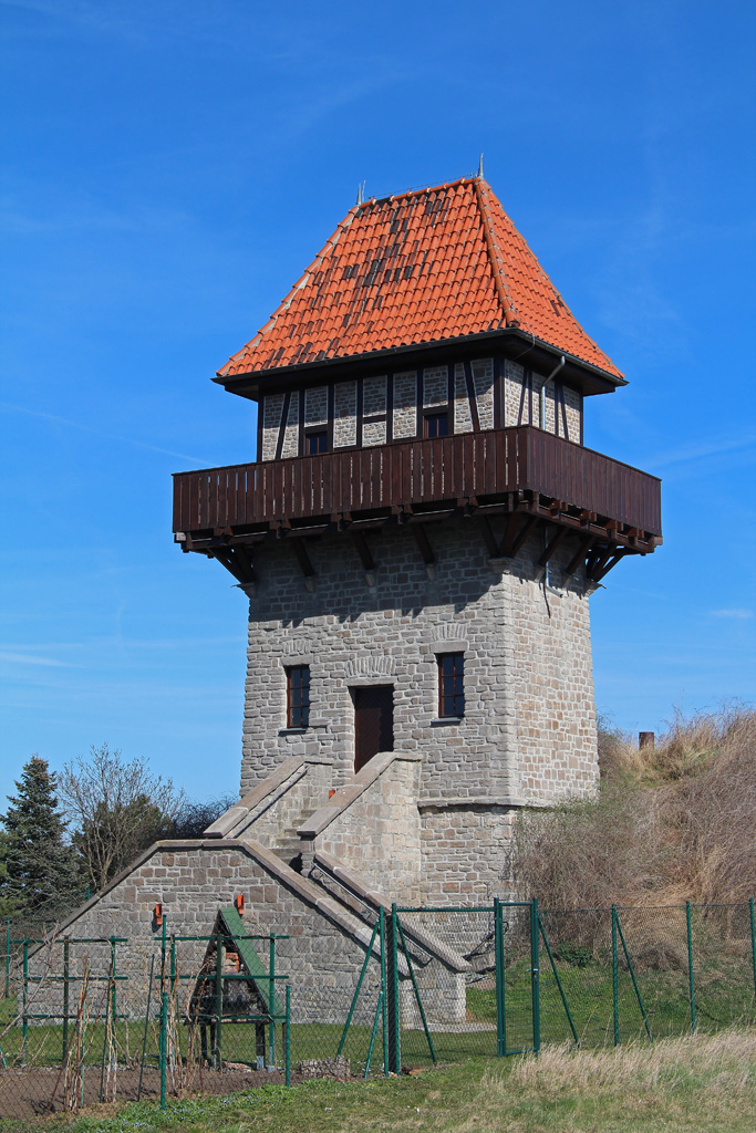 Wasserturm Alsleben im Mrz 2014