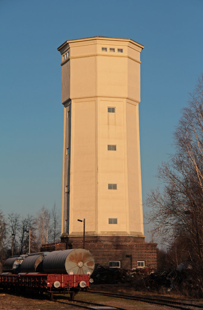 Wasserturm Altenburg-Nord im Dezember 2013