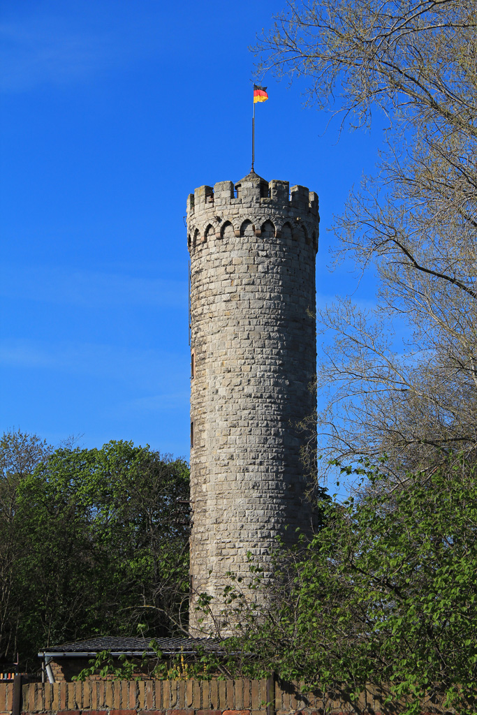 Wasserturm in Baumersroda im April 2015