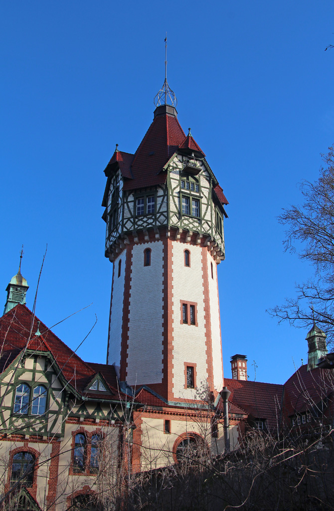 Wasserturm Beelitz-Heilsttten im Mrz 2015