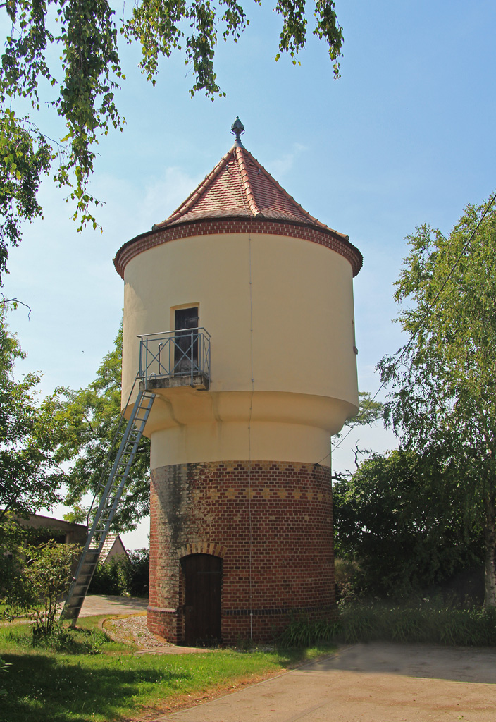 Wasserturm Böhlitz (Gemeinde Thallwitz) im Juni 2014
