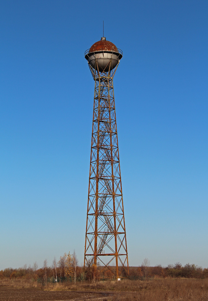 Wasserturm Deutzen-Werkstrae im November 2013