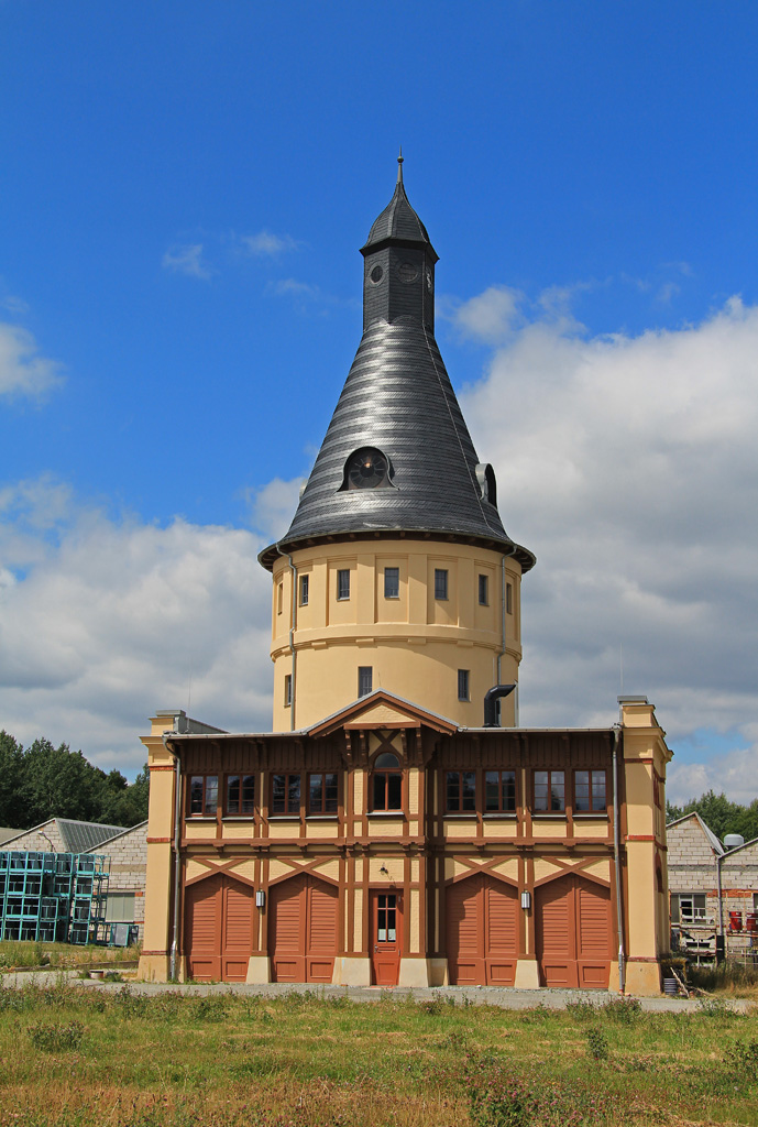 Wasserturm Ebersbach-Lautex im Juli 2015