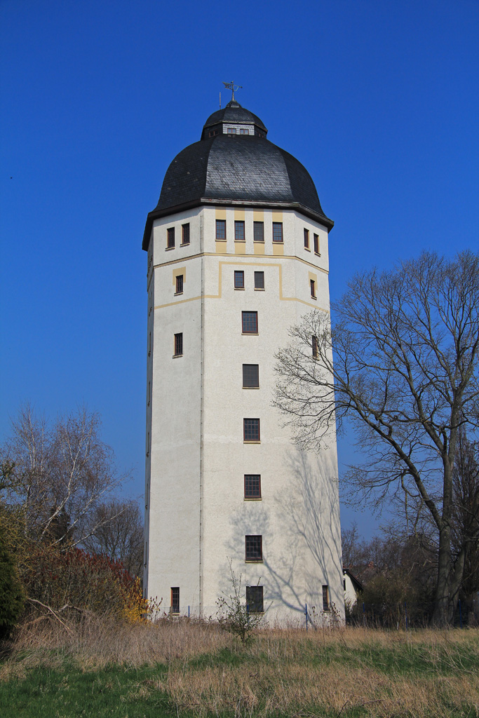 Wasserturm in Egeln im Mrz 2014