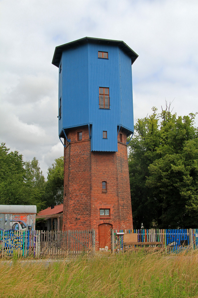 Wasserturm Eisenberg im Juni 2014