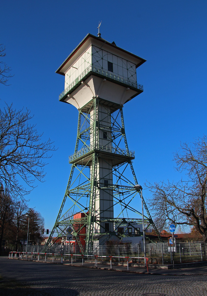 Wasserturm Groitzsch im November 2013