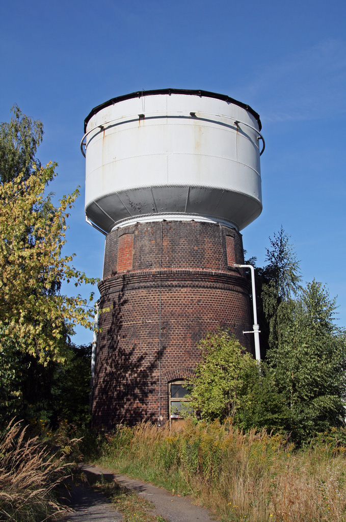 Wasserturm Leipzig-Bahnbetriebswerk Engelsdorf im August 2009