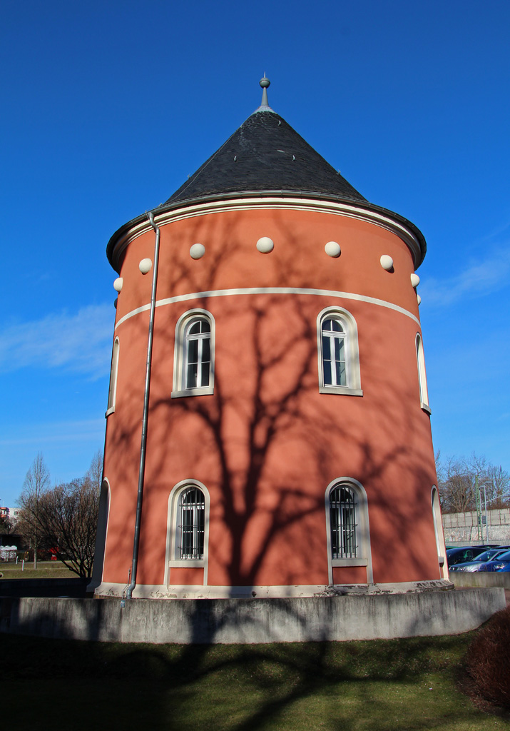 Wasserturm Leipzig-Mckern 3 im Februar 2014