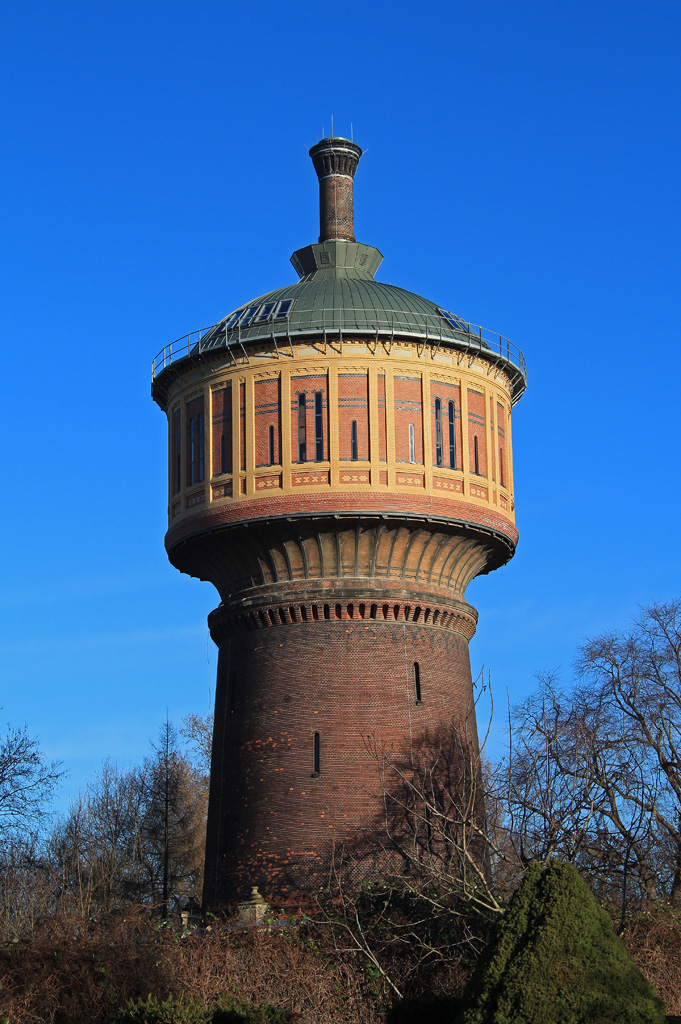 Wasserturm in Magdeburg-Salbke im Januar 2016