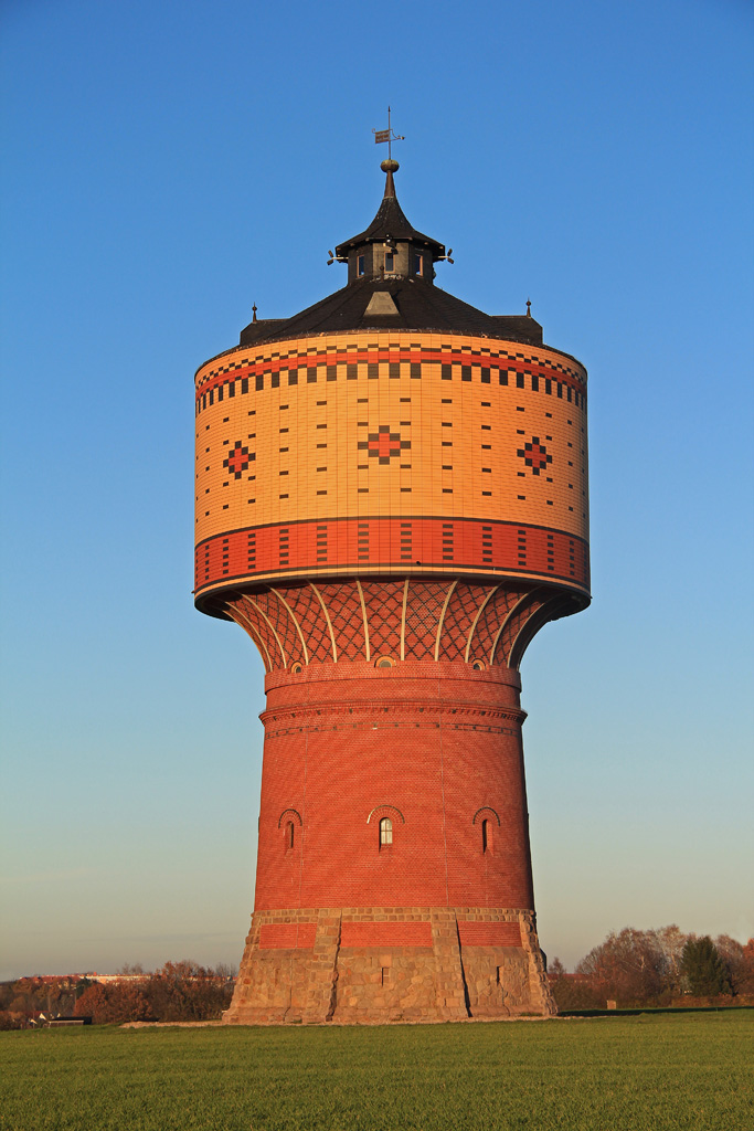 Wasserturm Mittweida(ein echter Hingucker)im November 2014