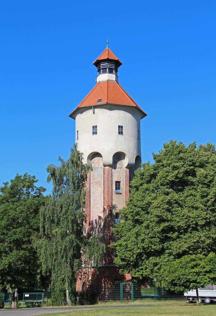 Wasserturm in Niemegk im Juni 2015