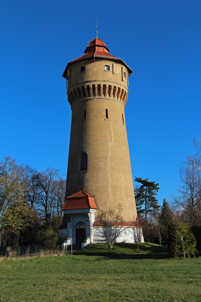 Wasserturm Pegau im November 2013