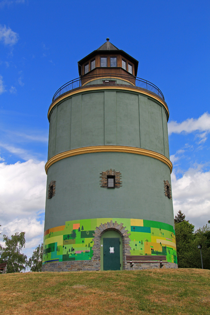 Wasserturm Plauen-Neuendorf im Mai 2015