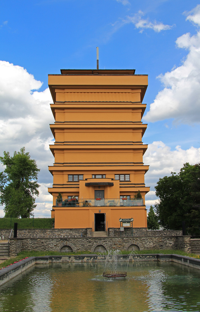 Wasserturm Reichenbach Turmstrae im Mai 2015