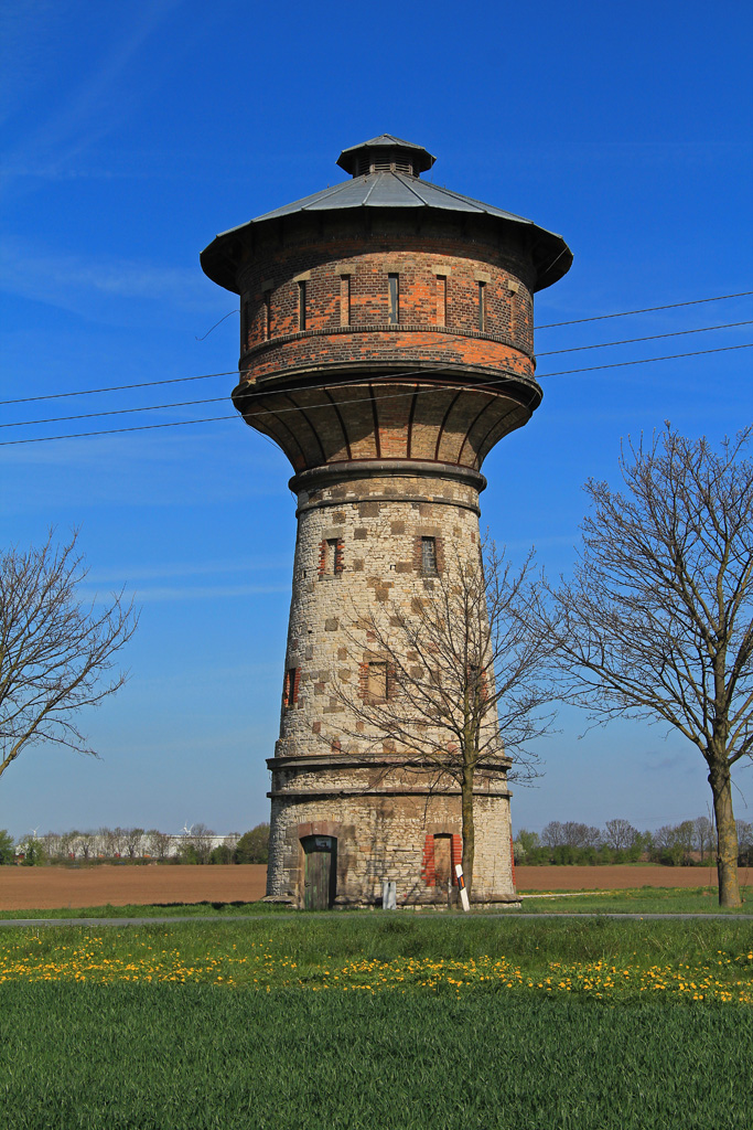 Wasserturm Steigra im April 2015