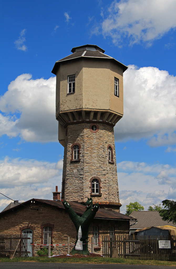 Wasserturm Syrau im Mai 2015