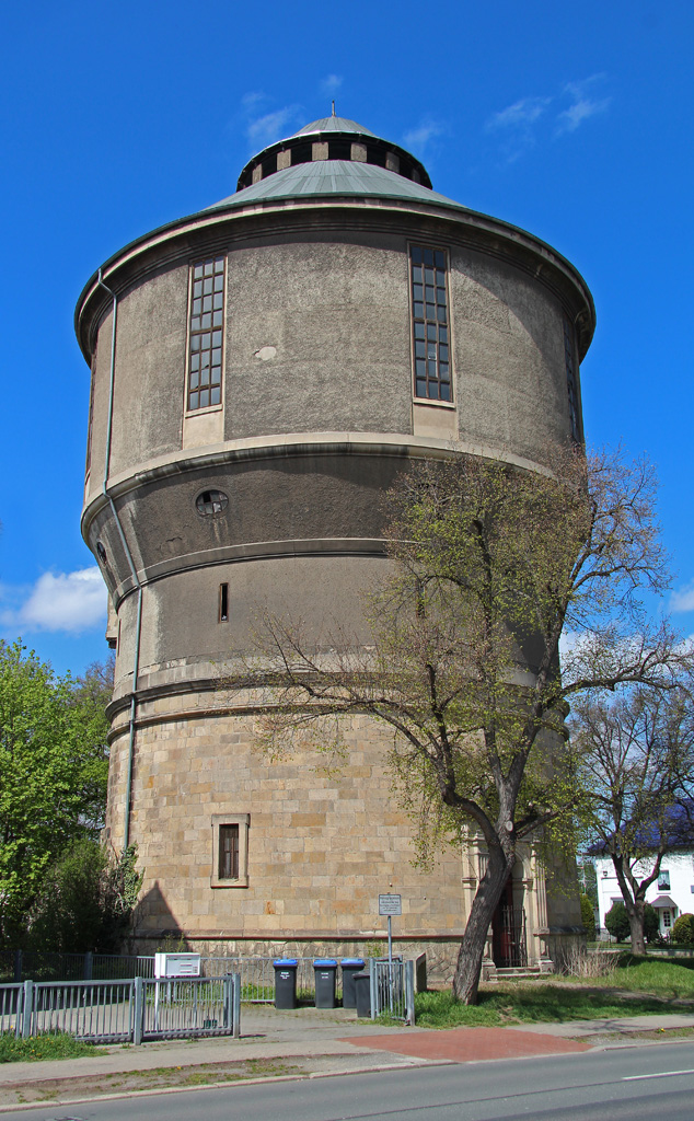 Wasserturm Wernigerder Strae in Halberstadt im Mai 2015