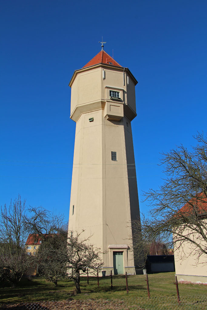 Wasserturm Wintersdorf im Februar 2014